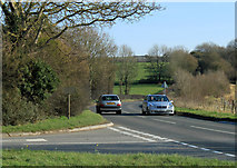 SU0168 : 2012 : South on a minor road at Blackland crossroads by Maurice Pullin