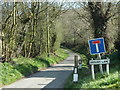 Brough Lane leaving the village