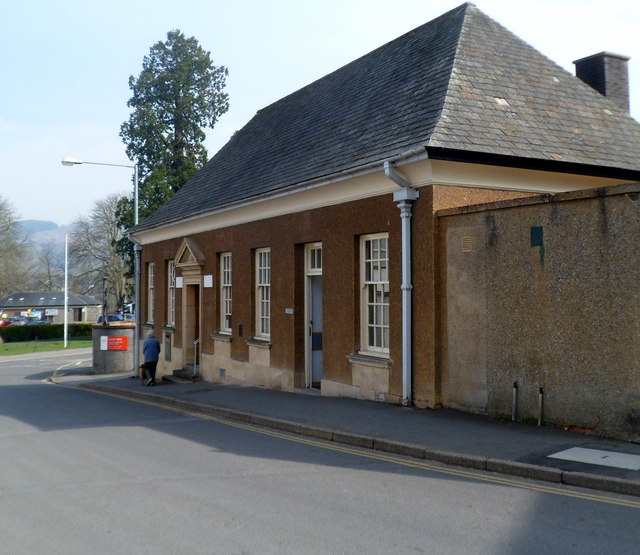 Royal Mail delivery office, Builth Wells