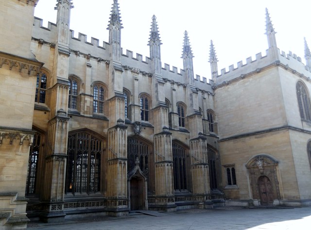 Bodleian Library Courtyard, Oxford