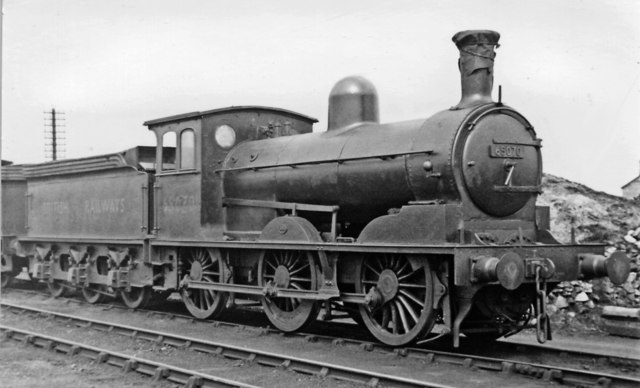 Ex-NER 0-6-0 'in Store' and forlorn at Doncaster Locomotive Depot