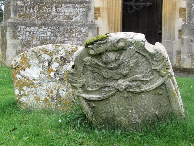Late 18th century gravestones at St Mary the Virgin, Mentmore