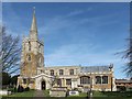 SK8832 : Ss Mary & Peter church, Harlaxton by J.Hannan-Briggs