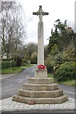 SU3432 : Houghton War memorial by Bill Nicholls