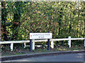 Road Sign, Chaseville Park Road, London N21