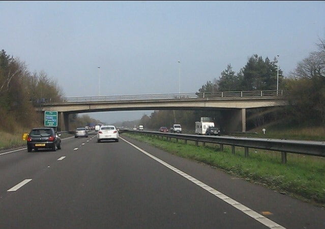 Chester bypass - Chester Road bridge,... © Peter Whatley :: Geograph ...