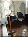 St Leonard, Denton: lectern