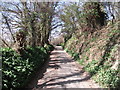 Lane up from Crogen Bridge