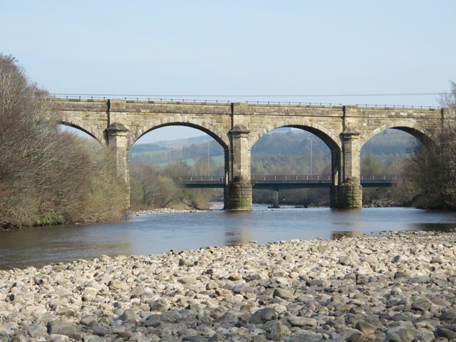 The River South Tyne and Alston Arches Viaduct (2)
