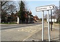 The A275 at Offham, East Sussex