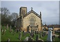 Airth Parish Church and churchyard