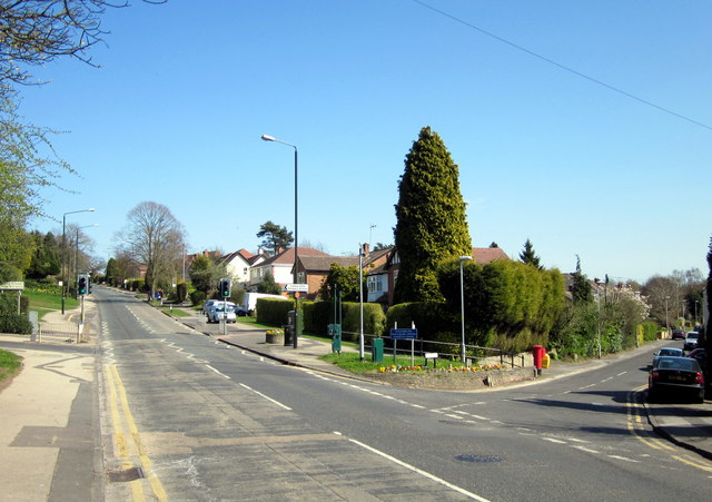 Old Birmingham Road, Junction with Lickey Square 1st April 2012