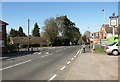 Crossroads by the Royal Exchange pub, Lindford