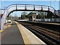 Station footbridge