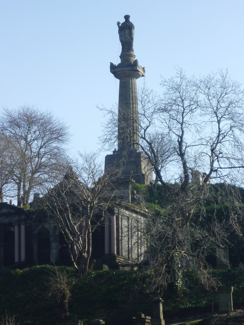 John Knox Monument on the Necropolis