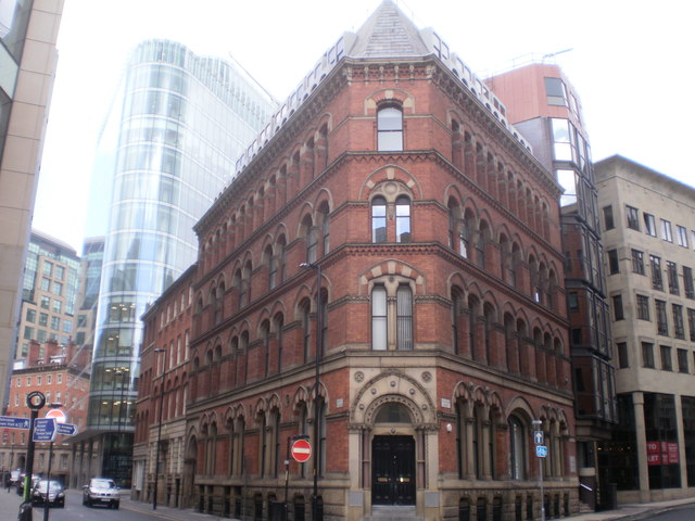 Fountain Street and Booth Street, Manchester