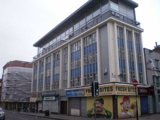Junction of Oldham Street and Hilton Street, Manchester