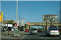 Railway bridge at Tolworth station