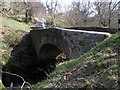 NS3294 : Bridge over Mollochan Burn Glen Luss by John Ferguson
