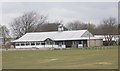 Yeadon Cricket Club Pavilion - viewed from Moorfield Crescent