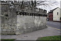 Wall at junction of St Nicholas Road and Exeter Street