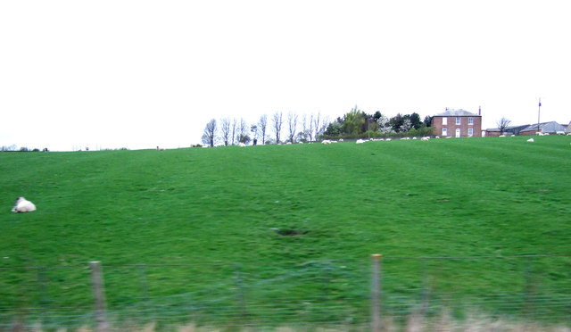 Farmland near Ricknall Grange
