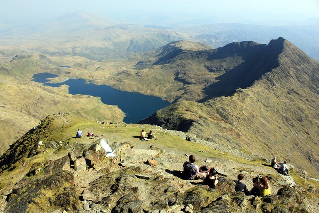 View from the Summit of Snowdon
