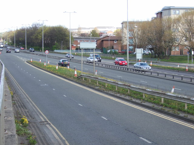 Derwentwater Road towards Gateshead © JThomas cc-by-sa/2.0 :: Geograph ...