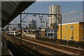 TQ3580 : Shadwell DLR station: view towards the City by Christopher Hilton