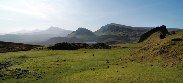 View south from the Quiraing