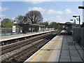 New platform shelters, Ruislip Manor station