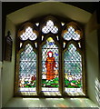 ST5308 : Stained glass window, St Mary's Church by Maigheach-gheal
