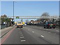 Brentfield Close footbridge, North Circular Road (A406)