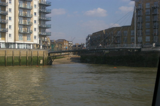 Limekiln Dock from the river