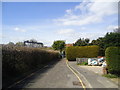 Footpath at the end of Arch Road, Hersham