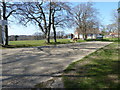 Cricket ground and pavilion at Old Heathfield