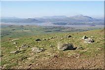 SH6132 : Stone circle on the side of Moel Goedog by Bill Boaden