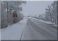 B9152 in snowy conditions