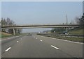 M58 motorway - Brook Farm accommodation bridge