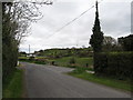 Minor road junction on Cloghanramer Road, Newry