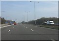 M58 motorway at bizarre junction 5