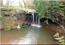 ST5461 : Waterfall near Chew Stoke by Rick Crowley