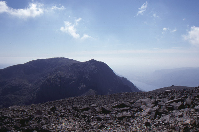 Sca Fell, from the summit of Scafell Pike
