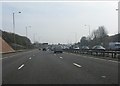 M6 motorway south of the B5207 bridge