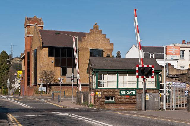 Reigate Level Crossing