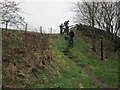 The path joins the B6318 towards Holmhead