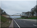 Bridge over the new A46 road