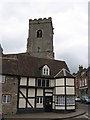 One end of the Bull Ring, Much Wenlock