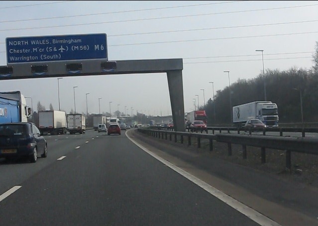 M6 for North Wales?