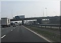 M6 motorway - junction 21 bridge (A57)